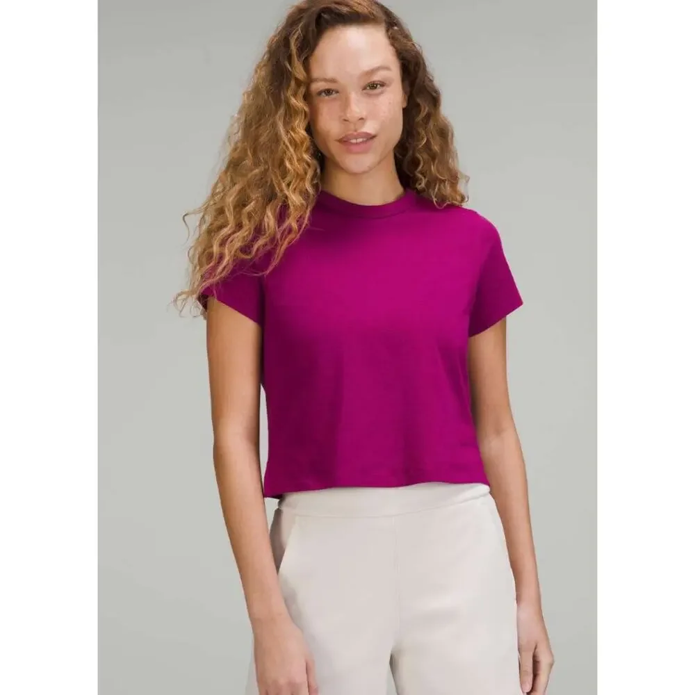 Lululemon Classic-Fit Cotton-Blend T-Shir - Picture 1 of 10